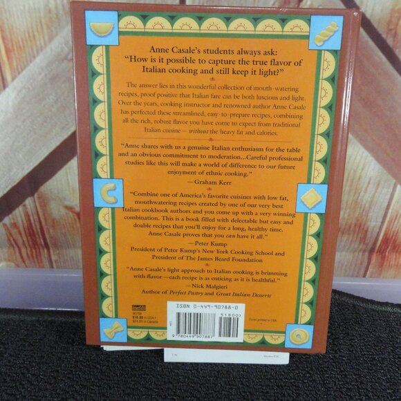 Lean Italian Cooking cook book 1994 spiral backing, EUC~fun recipes. - Picture 2 of 5